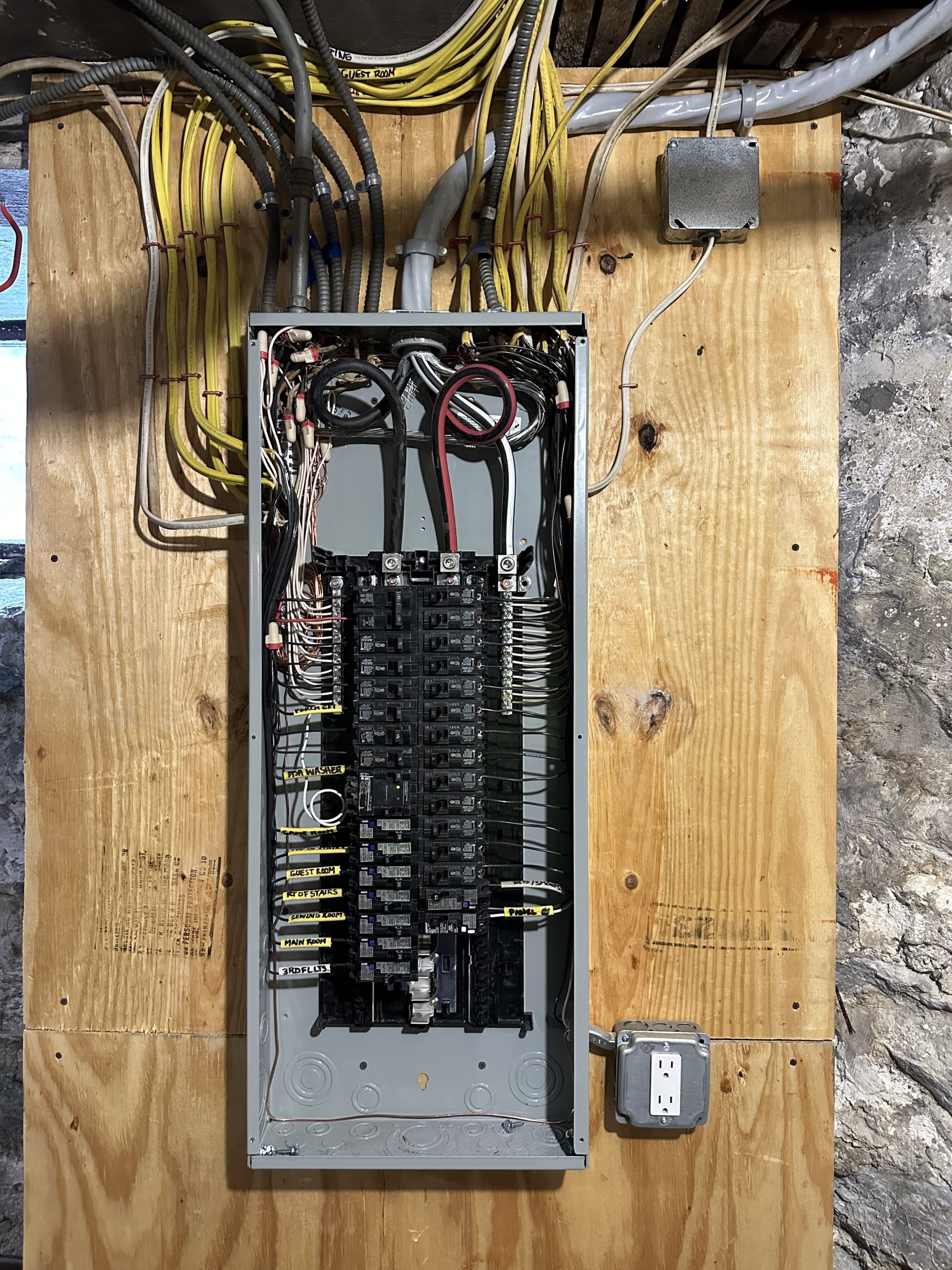 Code correction electrical job in North Shore MA